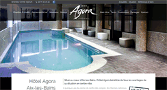 Desktop Screenshot of hotel-agora.com